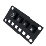 Silicone Rubber Keypad with Tailored Backlit Design