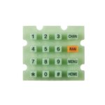 Silicone Rubber Keypad with Membrane Conductive Technology