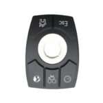 Excavator Control Panel Silicone Rubber Backlit Keypad