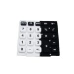 OEM Silicone Keyboard Calculator Heat-Resistant 50 Shore A