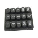 15-Key Custom Silicone Keyboard for Remote Control Precision