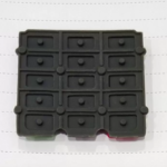 POS Terminal Precision Injection Molded Silicone Keypad Keys