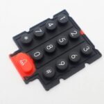Customizable LED Backlight Silicone Rubber Keypads: Matte and Glossy Surface Options