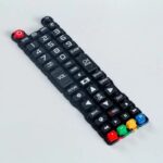 Customized Silkscreened Printing Silicone Rubber Keypad Buttons