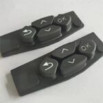 Silicone Automotive Electronic Control Painted Keypad